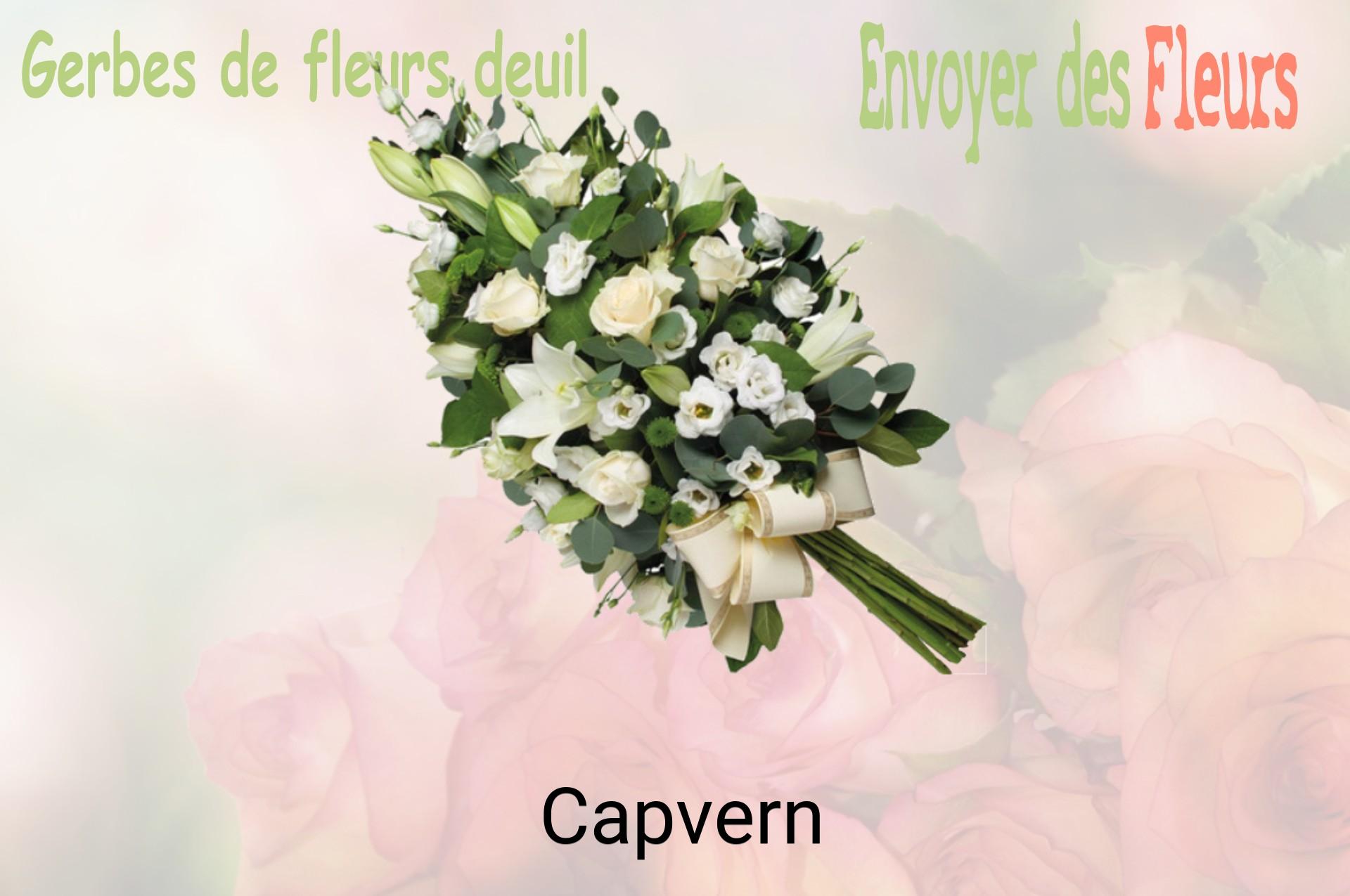 Gerbe de fleurs de deuil livrée à Capvern
